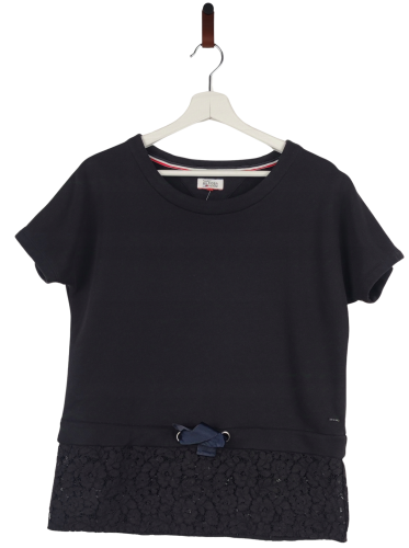 Przejdź do produktu Tommy Hilfiger Denim bluzka damska krótki rękaw czarna rozm. S stan idealny
