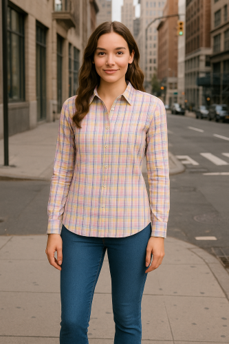 Przejdź do produktu Tommy Hilfiger damska koszula, multikolor, rozmiar 8, stan idealny