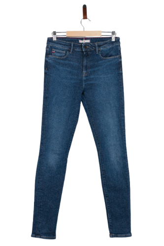 Przejdź do produktu Tommy Hilfiger damskie spodnie jeansowe denim skinny (1)