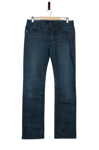 Przejdź do produktu Hugo Boss damskie jeansy niebieskie z ozdobą na kieszeni rozm 28/32