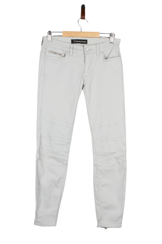 Przejdź do produktu Drykorn spodnie damskie jasnoszare 28/34 slim elastyczne