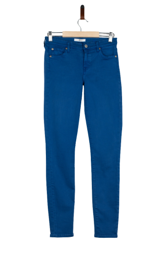 Przejdź do produktu 7 For All Mankind jeans damskie śliczne niebieskie skinny rozm.. 28