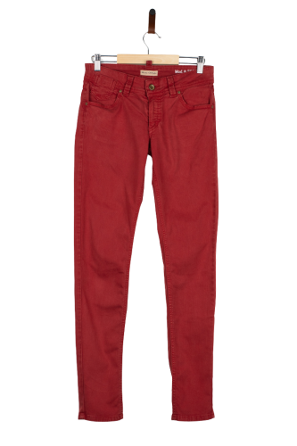Przejdź do produktu Marc O’Polo jeans damskie przygaszony czerwony rozm. 28/32 slim