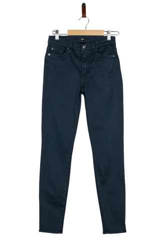 Przejdź do produktu 7 For All Mankind jeans damskie niebieskie rozm. 27 slim premium