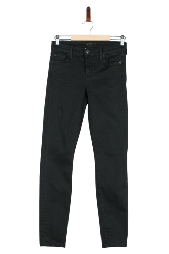 Przejdź do produktu 7 For All Mankind czarne jeansy damskie skinny fit  27 oryginalne