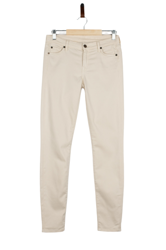 Przejdź do produktu 7 For All Mankind spodnie damskie beżowe 28 slim fit eleganckie modne