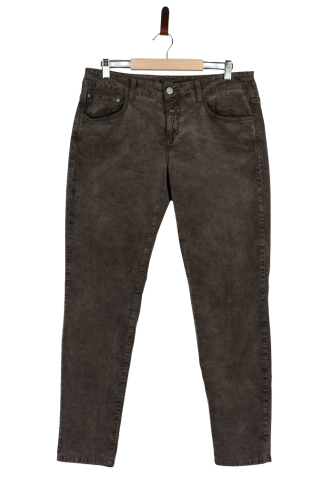 Przejdź do produktu Closed spodnie damskie szare 31 straight fit wygodne premium codzienne
