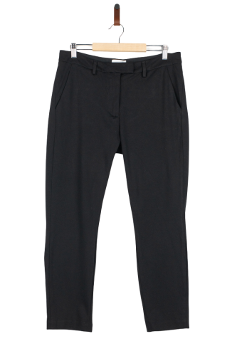 Przejdź do produktu Dondup spodnie damskie eleganckie czarne 31 jersey casual premium