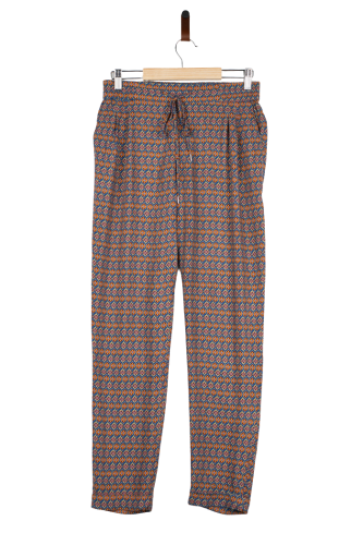 Przejdź do produktu Rich & Royal spodnie damskie multicolor 36 wzór luźne premium.