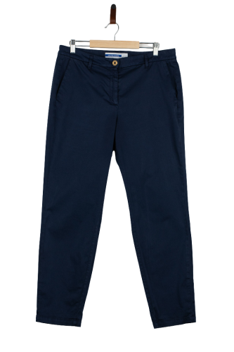 Przejdź do produktu Jacob Cohen spodnie damskie granatowe 48 chinos premium.