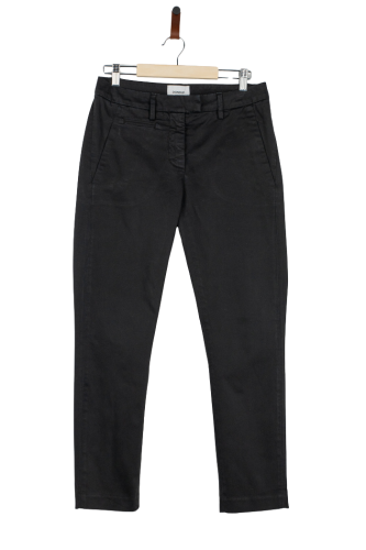 Przejdź do produktu Dondup spodnie czarne damskie 29 slim fit chinos