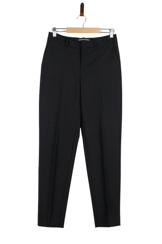 Przejdź do produktu Drykorn spodnie czarne damskie 27/34  w kant eleganckie regular