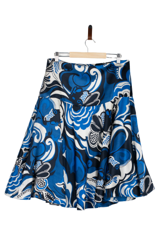 Przejdź do produktu Tommy Hilfiger spódnica multicolor 40 rozkloszowana kwiatowy print