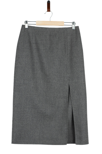 Przejdź do produktu Michael Kors spódnica midi ołówkowy fason szara rozm. 34/36 elegancka