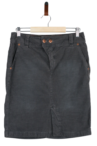 Przejdź do produktu Marc O’Polo spódnica sztruksowa szara 26 mini casual na miejskie stylizacje