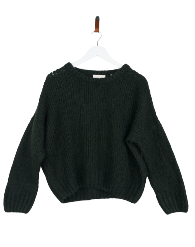 Przejdź do produktu Rich & Royal damski sweter czarny L oversize piękny miękki premium