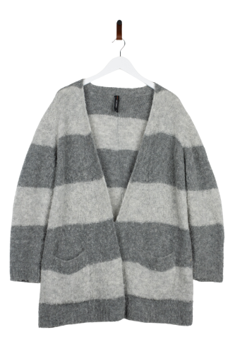 Przejdź do produktu Marc Cain Sport kardigan szary 40 oversize moher długi premium