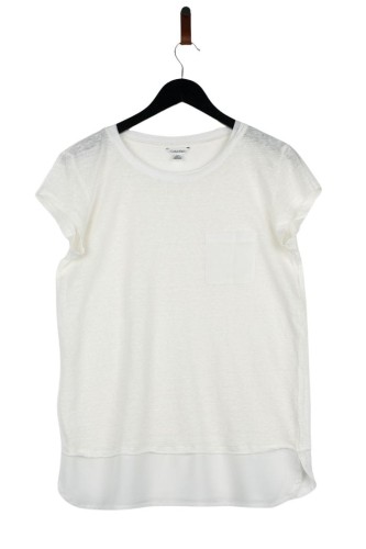 Przejdź do produktu Calvin Klein damski T-shirt biały S basic oversize wygodny  stan idealny