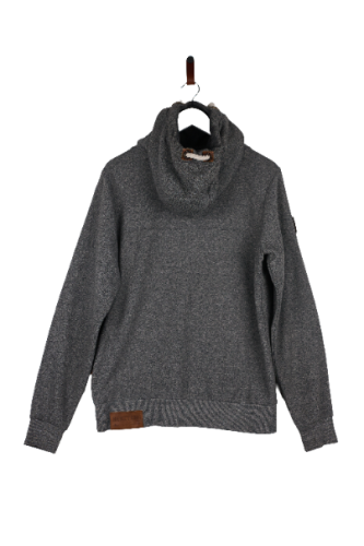 Przejdź do produktu Naketano unisex bluza z kapturem szara L modna bardzo dobry stan