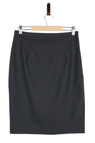 Przejdź do produktu Red Valentino elegancka spódnica ołówkowa szara damska 42 stan idealny