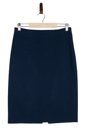 Przejdź do produktu Wolford elegancka granatowa spódnica ołówkowa S bardzo dobry stan