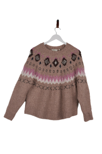 Przejdź do produktu Rich & Royal damski wzorzysty sweter r. M