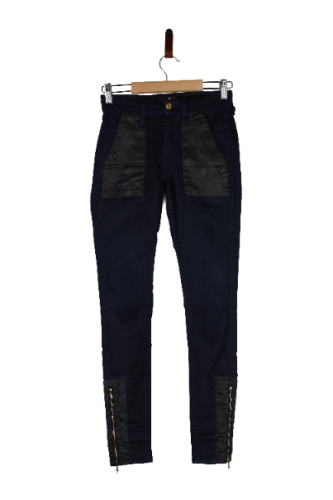Przejdź do produktu 7 For All Mankind damskie spodnie skinny granatowe rozm. 24