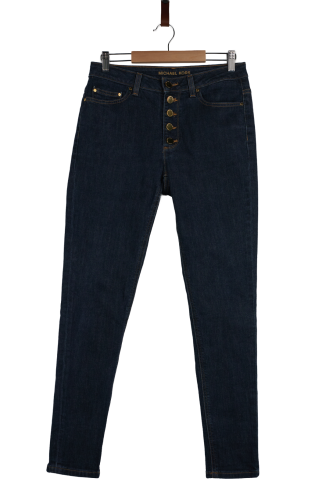 Przejdź do produktu Michael Kors klasyczne damskie jeansy ciemny denim 6 bardzo dobry stan