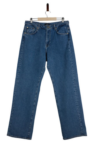 Przejdź do produktu 7 For All Mankind jeansy damskie szerokie niebieskie 32 stan bardzo dobry