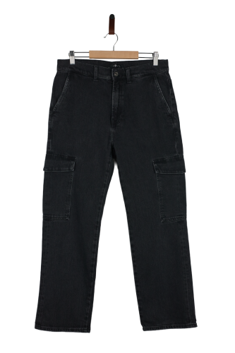 Przejdź do produktu 7 For All Mankind damskie jeansy cargo ciemnoszare 29 stan bardzo dobry
