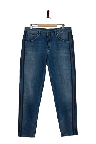 Przejdź do produktu Drykorn damskie jeansy klasyczny denim z lampasami 33-34 stan bardzo dobry