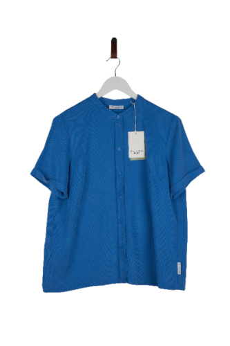 Przejdź do produktu Marc O’Polo Denim damska koszula niebieska krótki rękaw L nowa z metką!