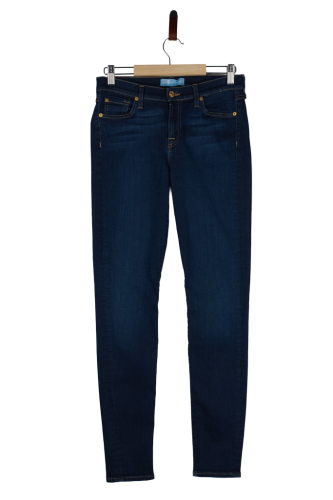 Przejdź do produktu 7 For All Mankind jeansy ciemny denim W29 stan bardzo dobry