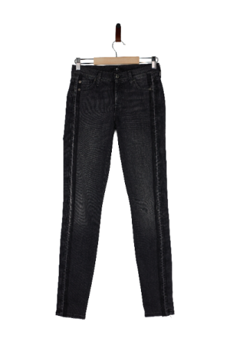 Przejdź do produktu 7 For All Mankind śliczne damskie jeansy szare W27 stan bardzo dobry