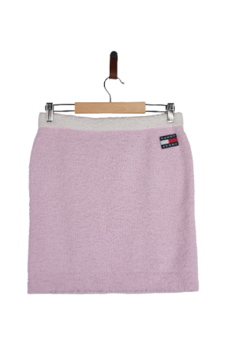 Przejdź do produktu Tommy Jeans wyjątkowa damska spódnica różowo‑biała mini S stan nowa z metką