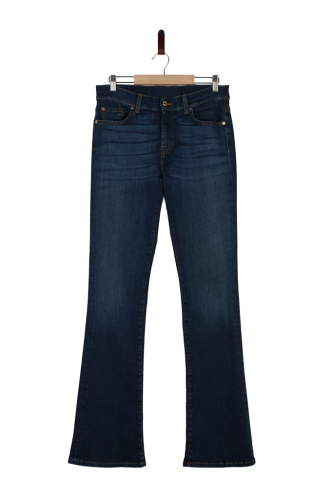 Przejdź do produktu 7 For All Mankind damskie jeansy dzwony niebieskie 29 stan bardzo dobry