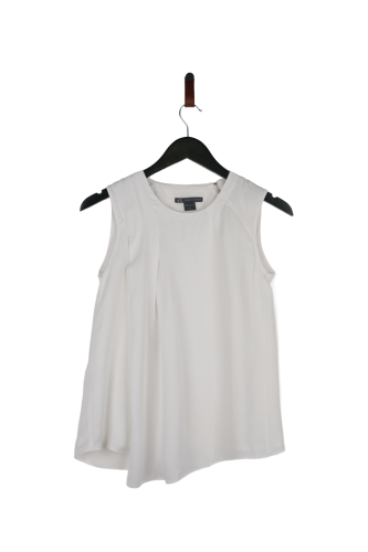Przejdź do produktu Armani Exchange elegancki damski biały top bez rękawów S stan bardzo dobry