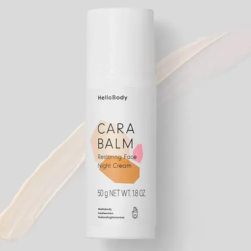 Przejdź do produktu Krem odżywiający do twarzy na noc HelloBody CARA BALM  50 ml