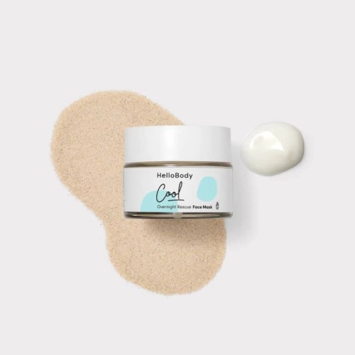 Przejdź do produktu Nawilżająca maseczka HelloBody COOL Rescue całonocna regeneracja skóry