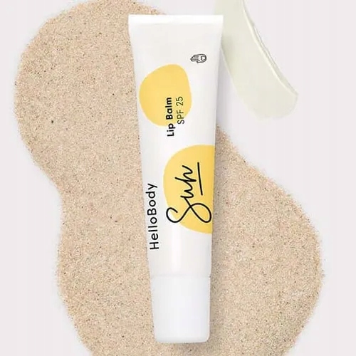 Przejdź do produktu Ochronny balsam do ust SPF 25 HelloBody SUN idealnie nawilża i łagodzi