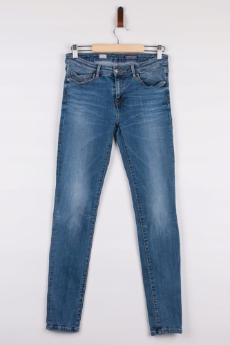 Przejdź do produktu Tommy Hilfiger damskie spodnie jeansowe niebieskie r. 29/32 stan idealny