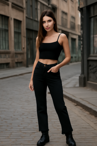 Przejdź do produktu Armani Jeans damskie spodnie jeansowe, kolor czarny, rozmiar 26,stan idealny