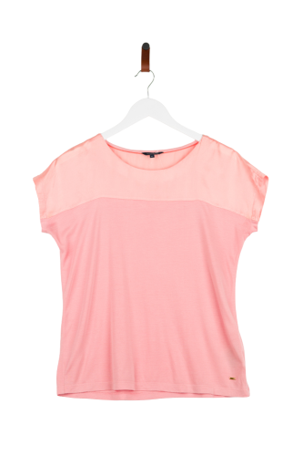 Przejdź do produktu Tommy Hilfiger damski T-shirt, cudny kolor różowy, rozmiar XS, stan idealny