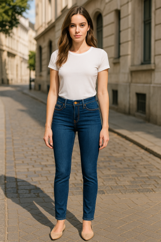 Przejdź do produktu 7 For All Mankind damskie spodnie jeansy, ciemny denim, rozmiar 29, stan idealny