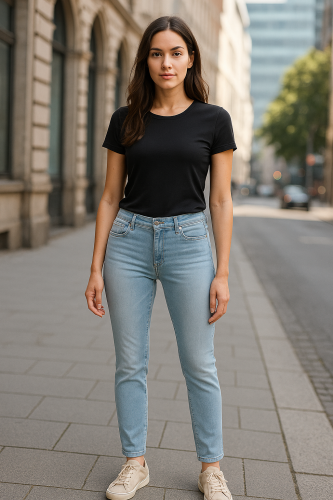 Przejdź do produktu Marc Cain damskie spodnie jeansowe , jasny denim,  rozmiar 34, stan idealny
