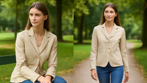 Przejdź do produktu Tommy Hilfiger damski żakiet,  kolor beżowy,  rozmiar 36, stan idealny