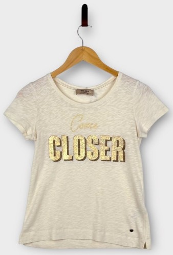 Przejdź do produktu Mos Mosh T-shirt damski ecru rozm. XS stan idealny
