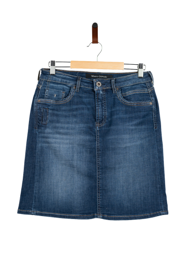 Przejdź do produktu Marc O'Polo spódnica jeansowa mini w kolorze denim rozm. 27 stan jak nowa!